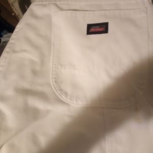 Men's Dickies white pants